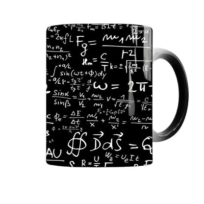KısaKöşegen | Matematiksel Formüllü Renk Değiştiren Magic Mug